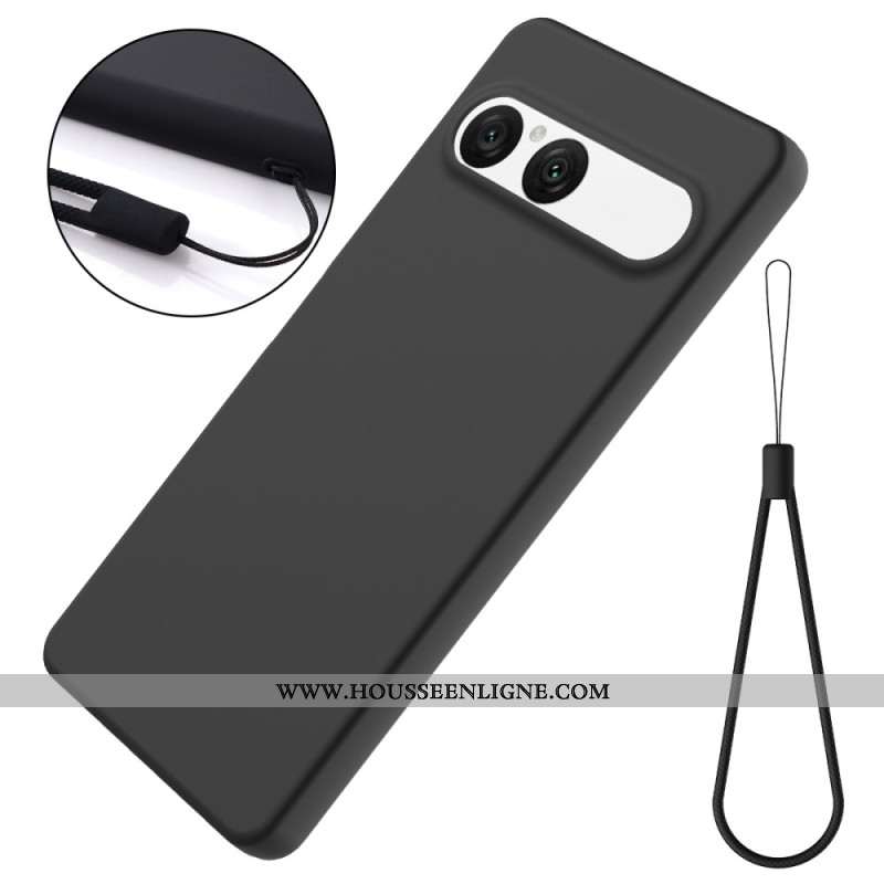 Coque Sony Xperia 10 VII Silicone avec Lanière