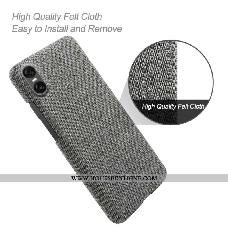 Coque Sony Xperia 10 VII Tissu