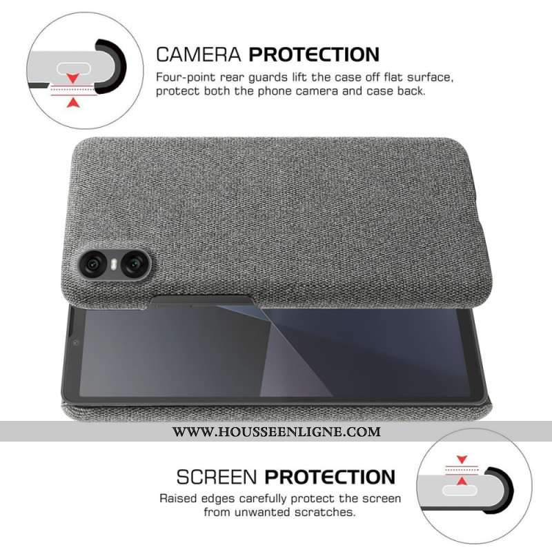 Coque Sony Xperia 10 VII Tissu