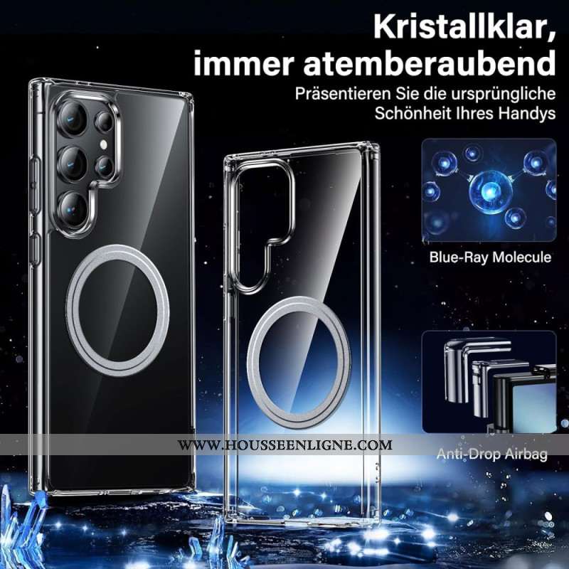 Coque Ultra Protectrice pour Samsung Galaxy S25 Ultra 5G Protectrice Compatible MagSafe