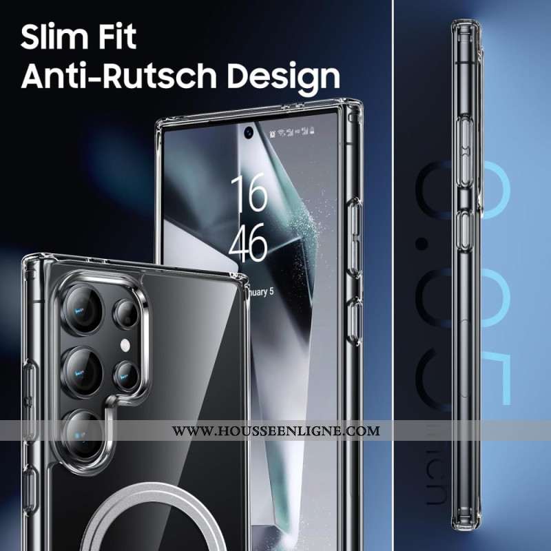 Coque Ultra Protectrice pour Samsung Galaxy S25 Ultra 5G Protectrice Compatible MagSafe