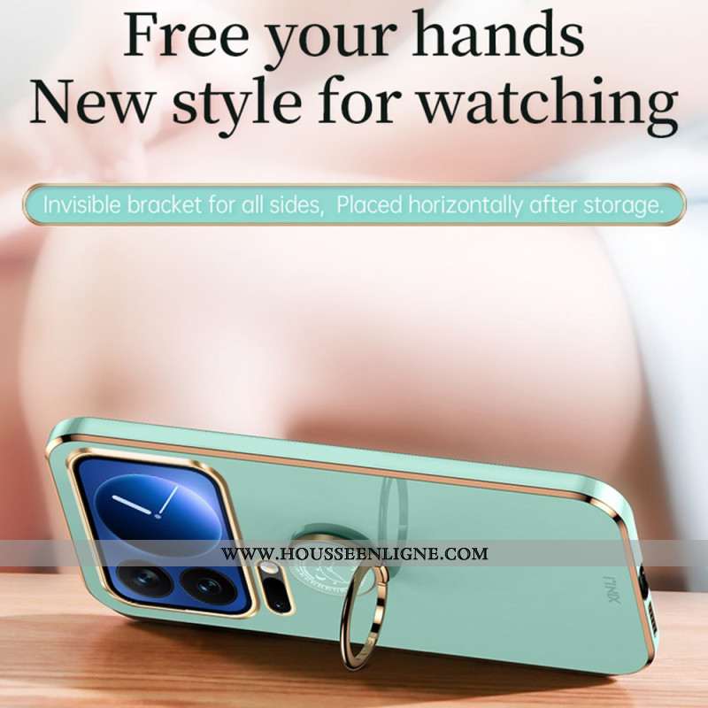 Coque XINLI pour Xiaomi 17 Pro Max Anneau-Support XINLI