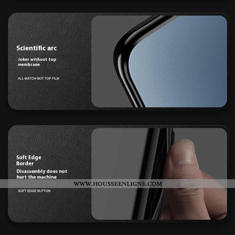 Coque Xiaomi 15 Compatible MagSafe Effet Cuir