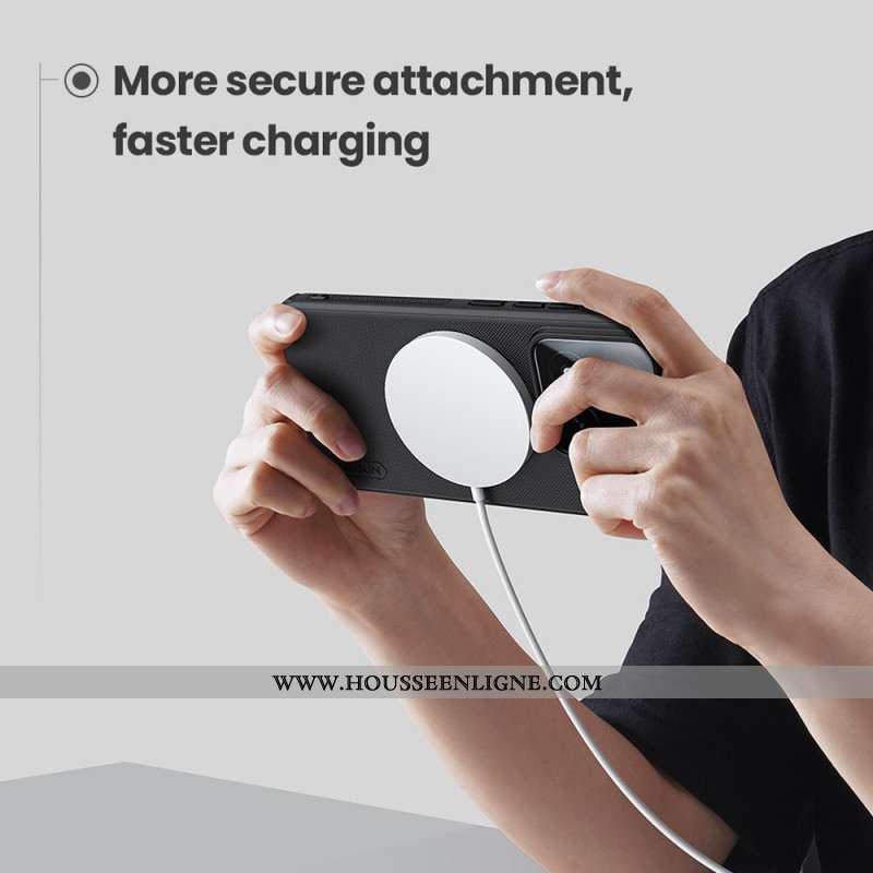 Coque Xiaomi 15 Compatible MagSafe Frosted Shield Pro NILLKIN