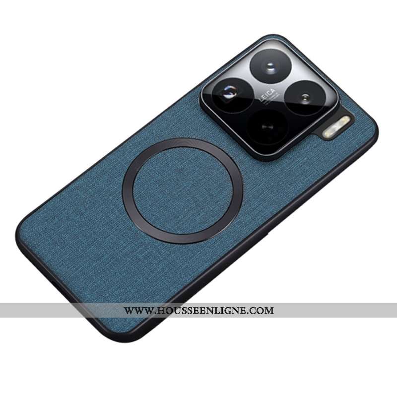 Coque Xiaomi 15 Compatible MagSafe Tissu