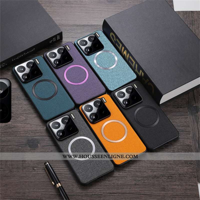Coque Xiaomi 15 Compatible MagSafe Tissu