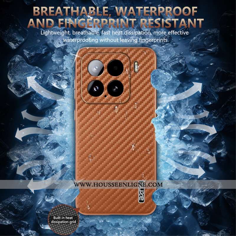 Coque Xiaomi 15 Fibre Carbone AZNS