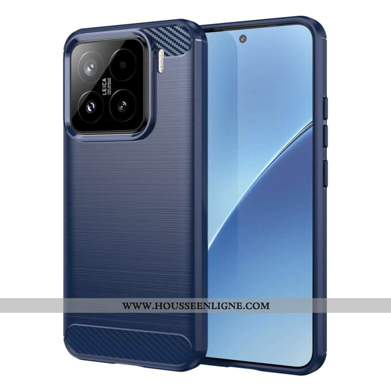 Coque Xiaomi 15 Fibre Carbone Brossée