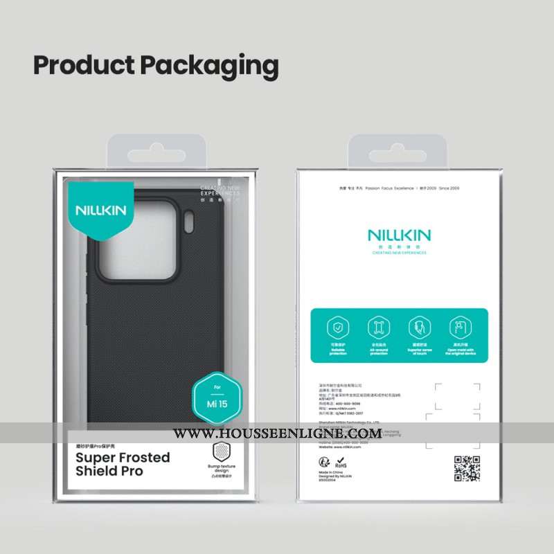 Coque Xiaomi 15 Frosted Shield Pro NILLKIN