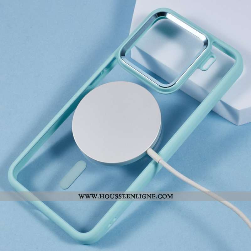 Coque Xiaomi 15 Hybride Transparente Compatible MagSafe