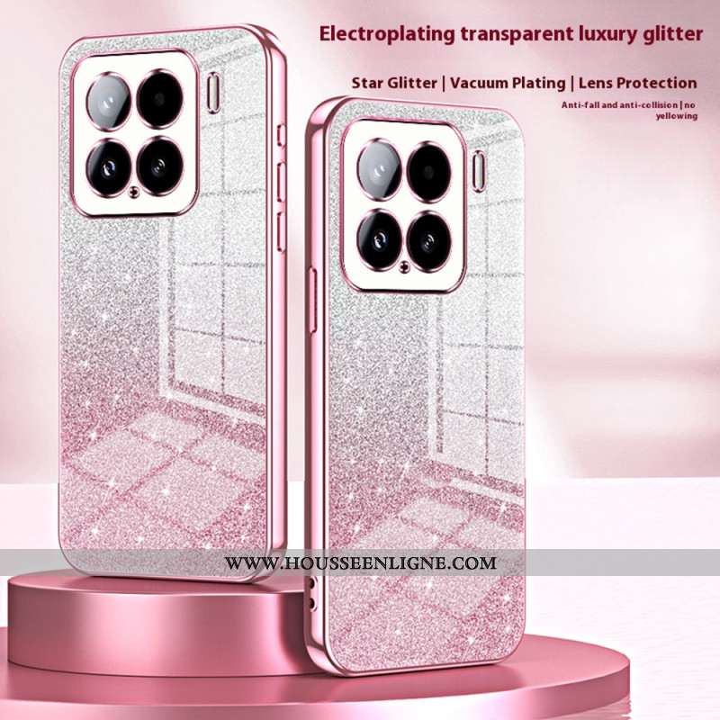 Coque Xiaomi 15 Paillettes Dégradées