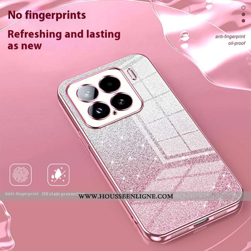 Coque Xiaomi 15 Paillettes Dégradées