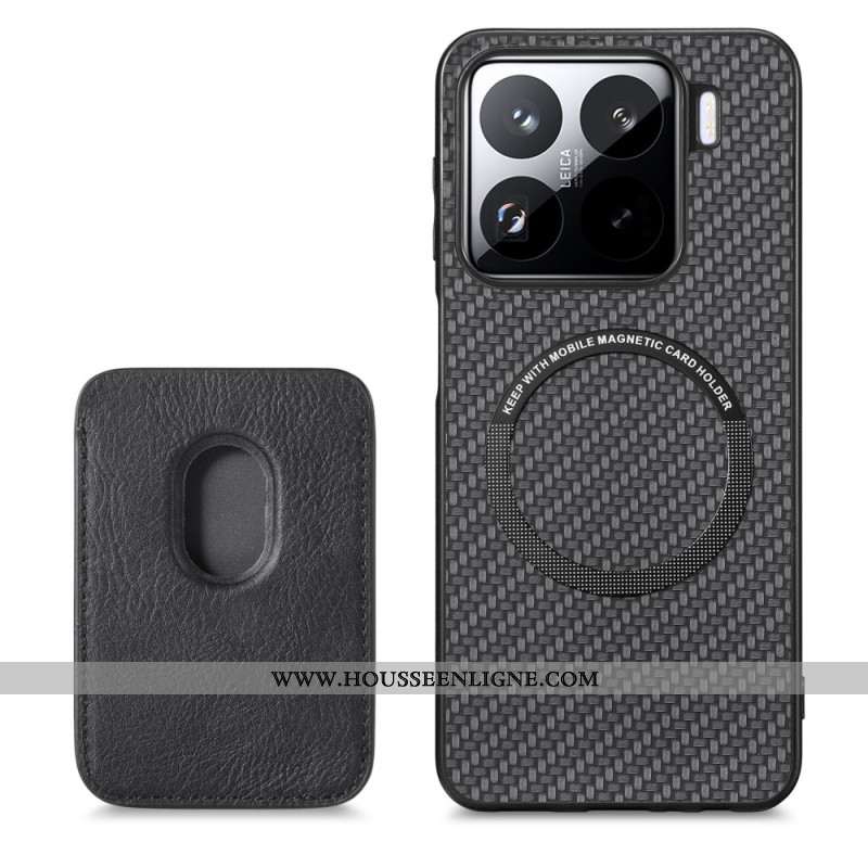 Coque Xiaomi 15 Porte-Cartes Détachable