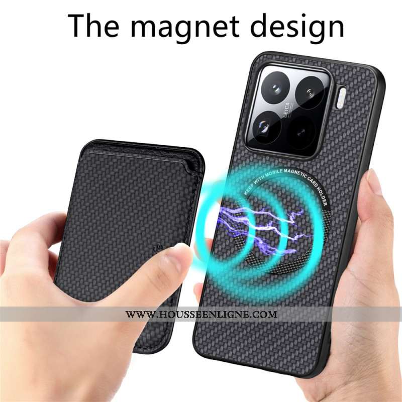 Coque Xiaomi 15 Porte-Cartes Détachable