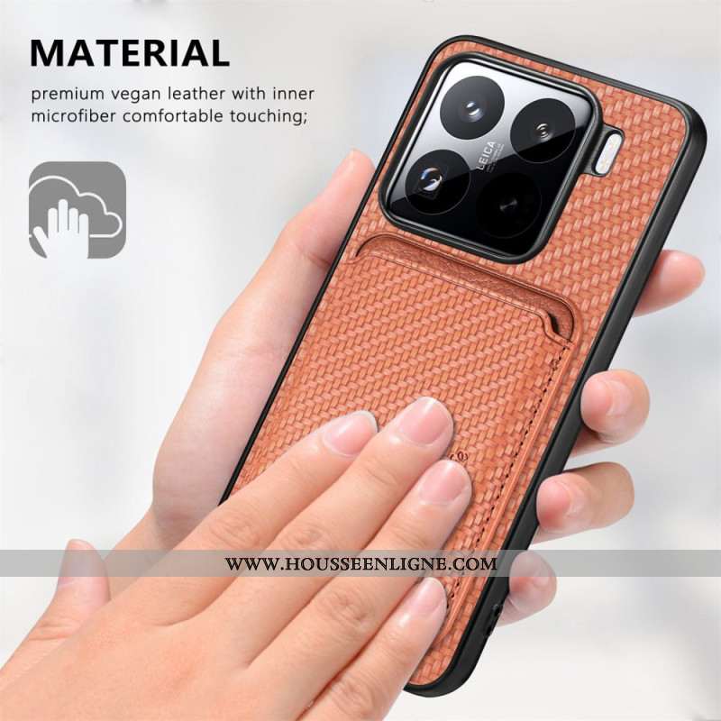 Coque Xiaomi 15 Porte-Cartes Détachable