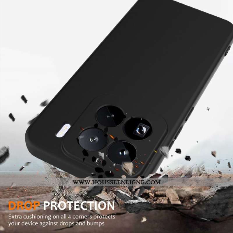 Coque Xiaomi 15 Pro Compatible MagSafe Silicone Liquide à Lanière