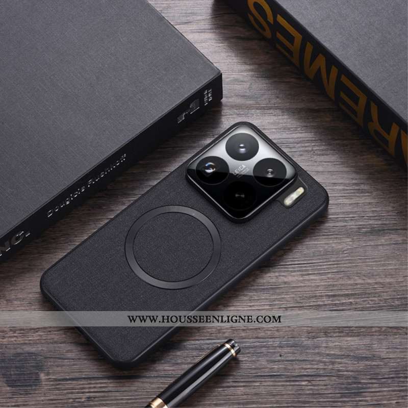 Coque Xiaomi 15 Pro Compatible MagSafe Tissu