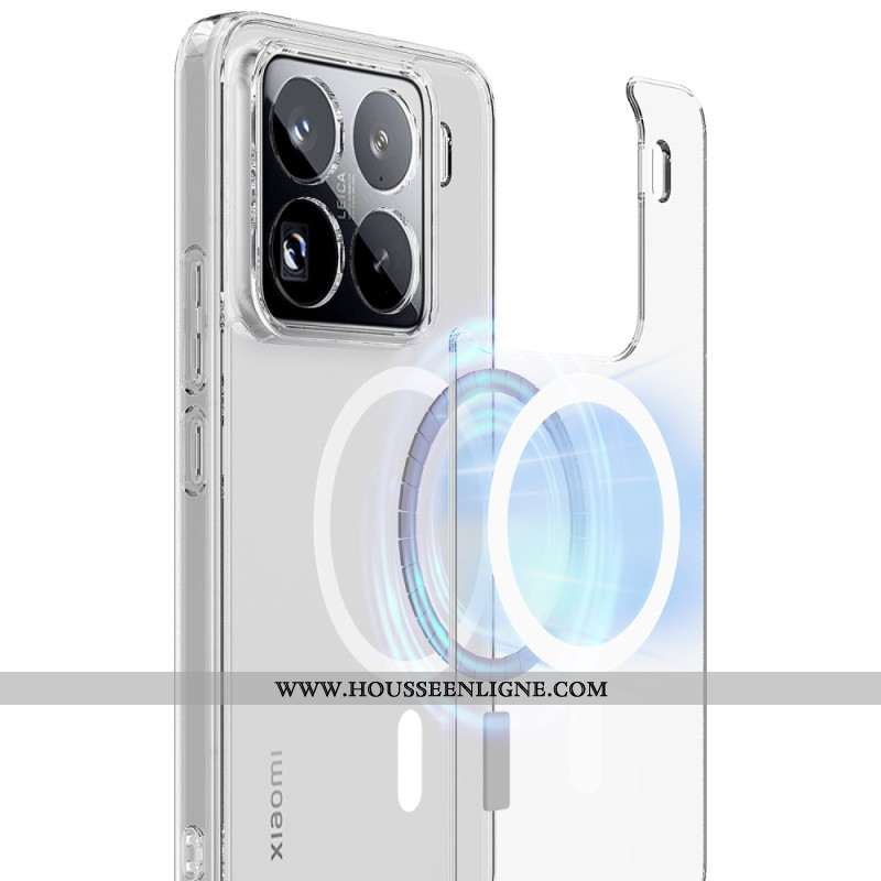 Coque Xiaomi 15 Pro Compatible MagSafe Transparente