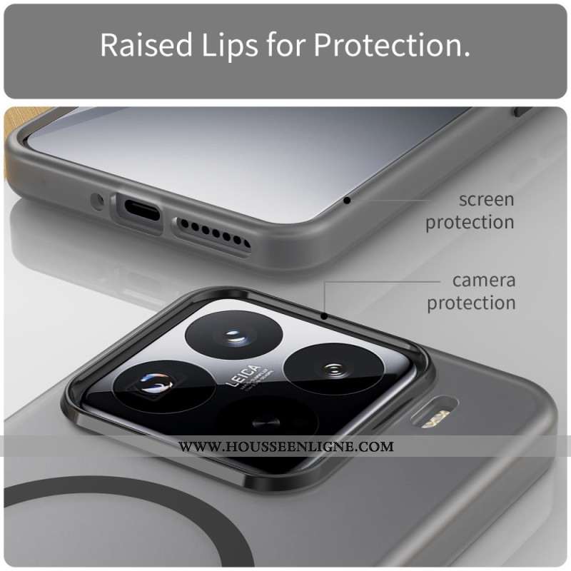 Coque Xiaomi 15 Pro Compatible MagSafe Ultra Fine