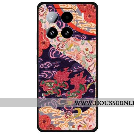 Coque Xiaomi 15 Pro Deux Lions dans les Nuages