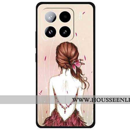 Coque Xiaomi 15 Pro Fille Esquissée