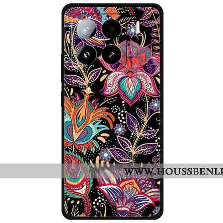 Coque Xiaomi 15 Pro Fleurs Violettes