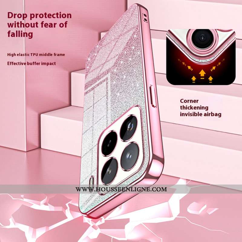 Coque Xiaomi 15 Pro Paillettes Dégradées