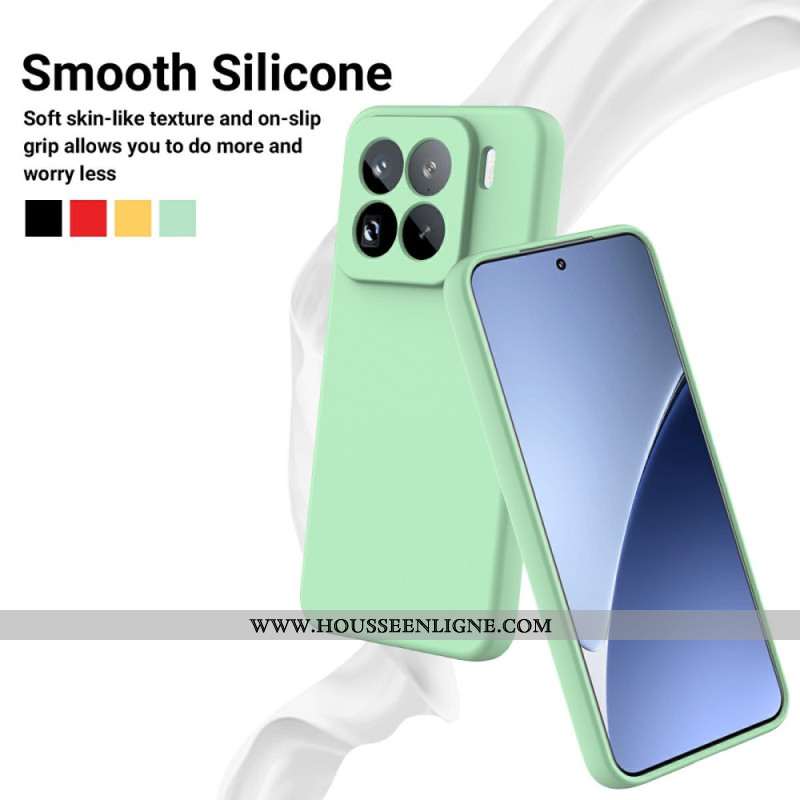 Coque Xiaomi 15 Pro Silicone Liquide à Lanière