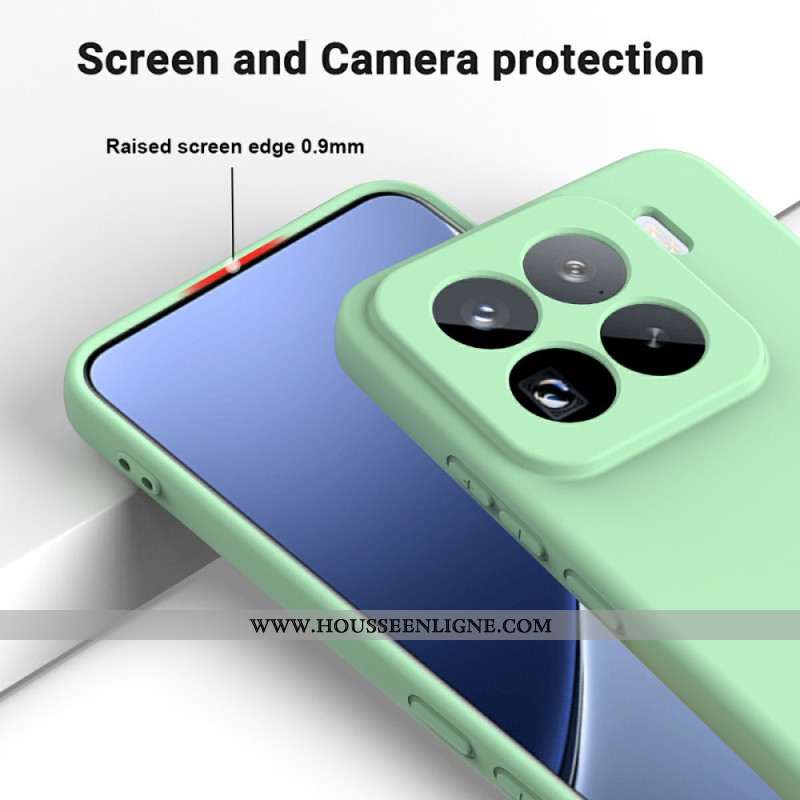 Coque Xiaomi 15 Pro Silicone Liquide à Lanière