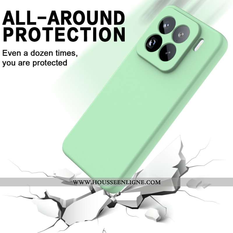 Coque Xiaomi 15 Pro Silicone Liquide à Lanière