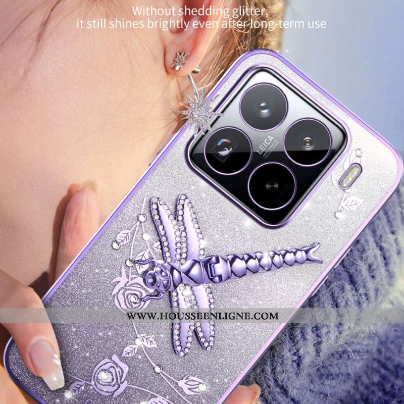 Coque Xiaomi 15 Pro Support Libellule KADEM