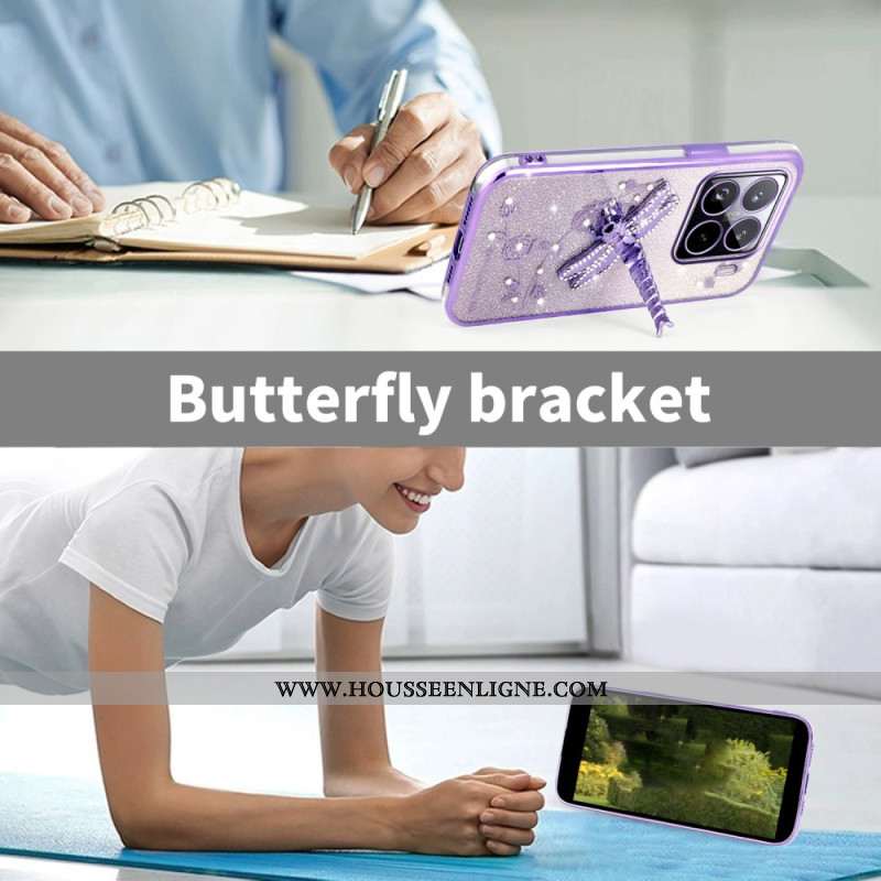 Coque Xiaomi 15 Pro Support Libellule KADEM