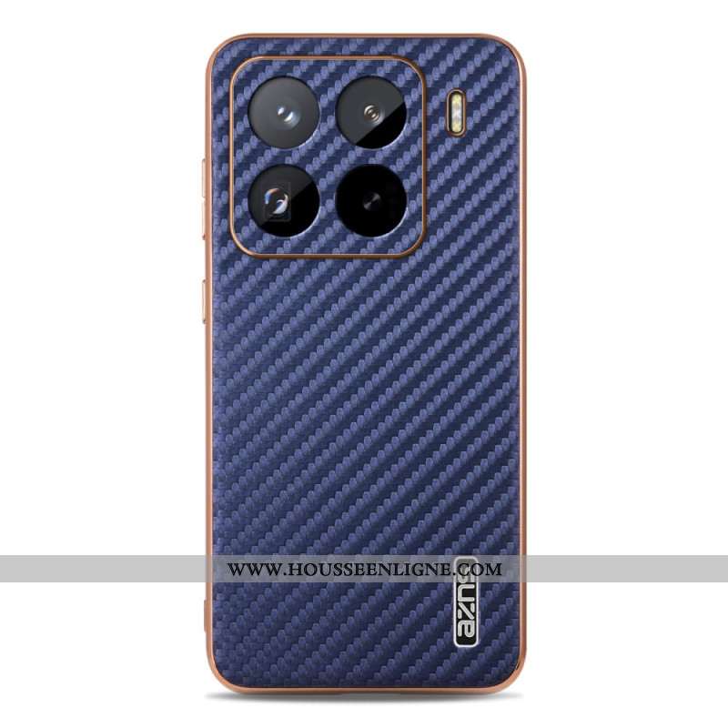 Coque Xiaomi 15 Pro Texture Fibre Carbone AZNS