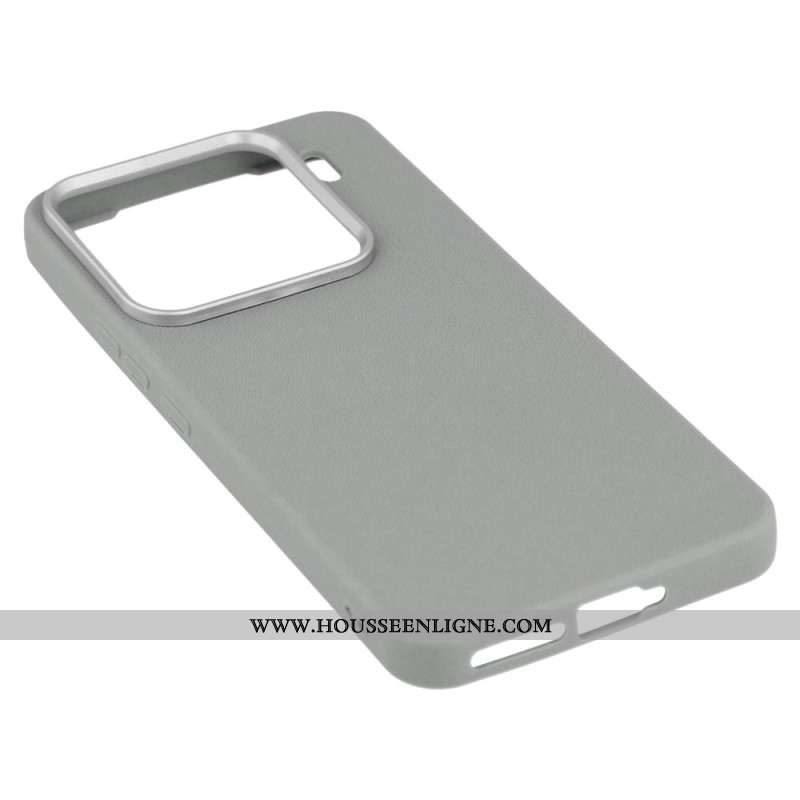 Coque Xiaomi 15 Pro Texture Simili Cuir