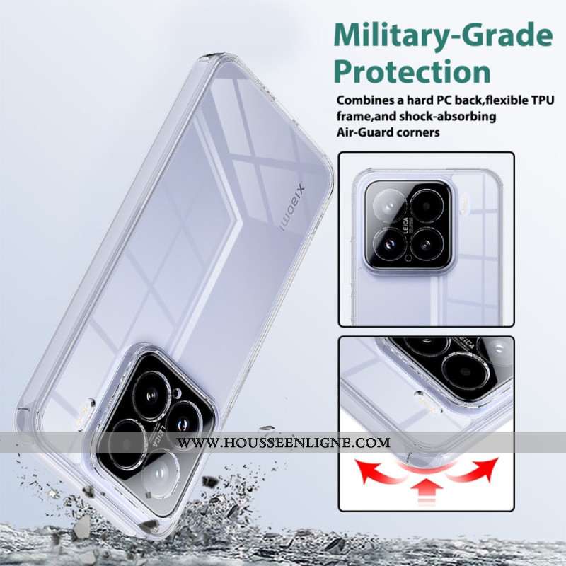 Coque Xiaomi 15 Protection Antichoc Transparente