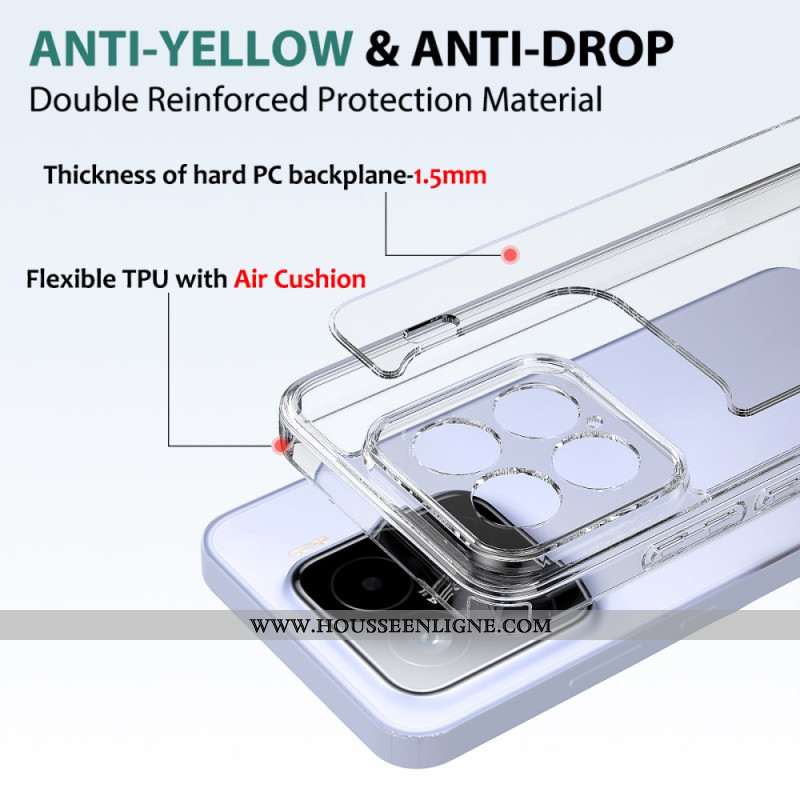 Coque Xiaomi 15 Protection Antichoc Transparente