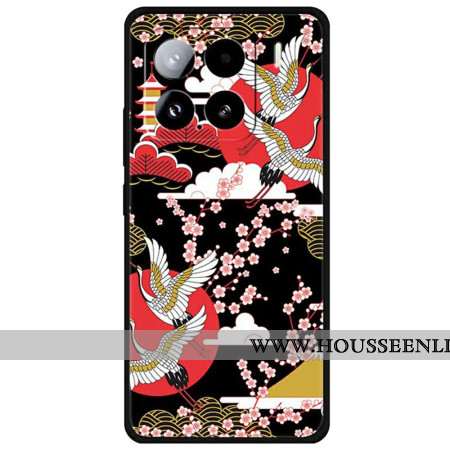 Coque Xiaomi 15 Quatre Grues en Vol