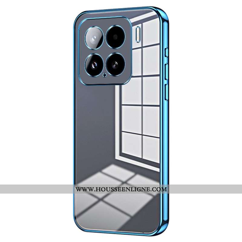 Coque Xiaomi 15 Rebords Style Métal