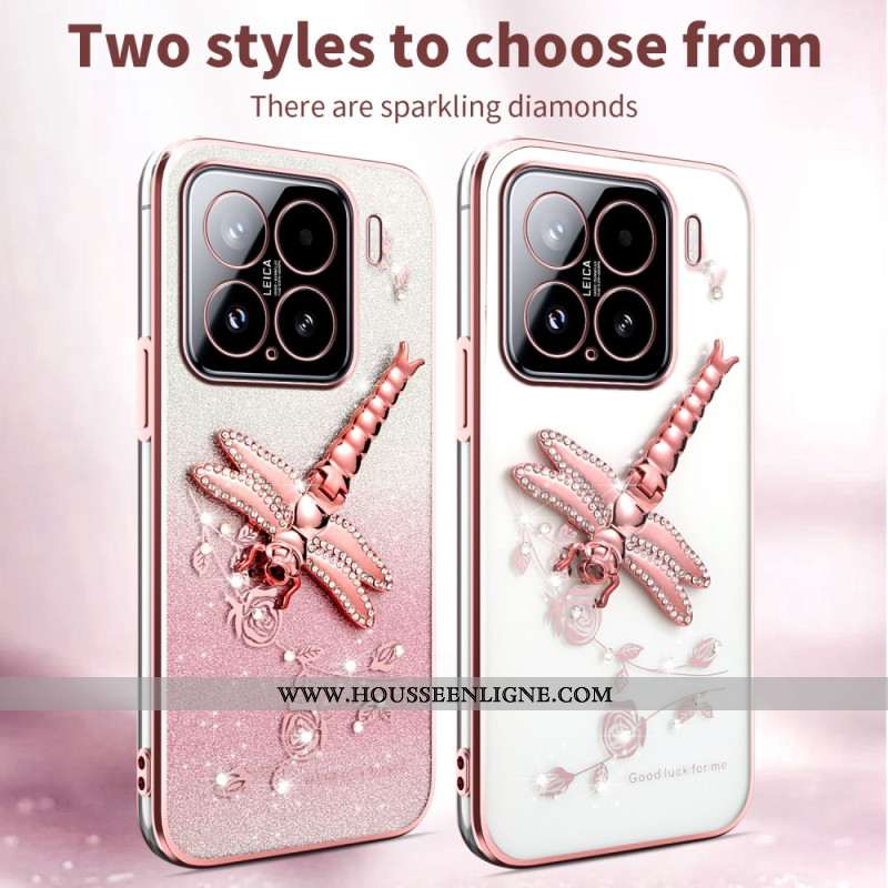 Coque Xiaomi 15 Support Papillon KADEM