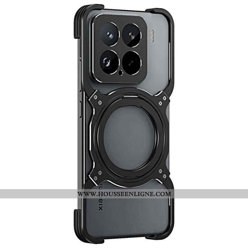 Coque Xiaomi 15 Support et Pare-chocs Métallique