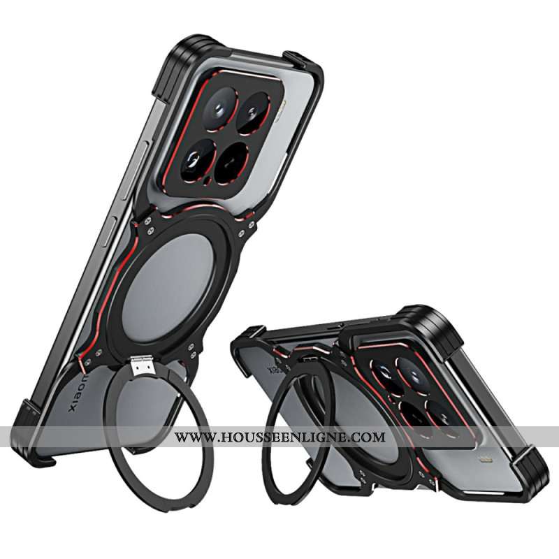Coque Xiaomi 15 Support et Pare-chocs Métallique