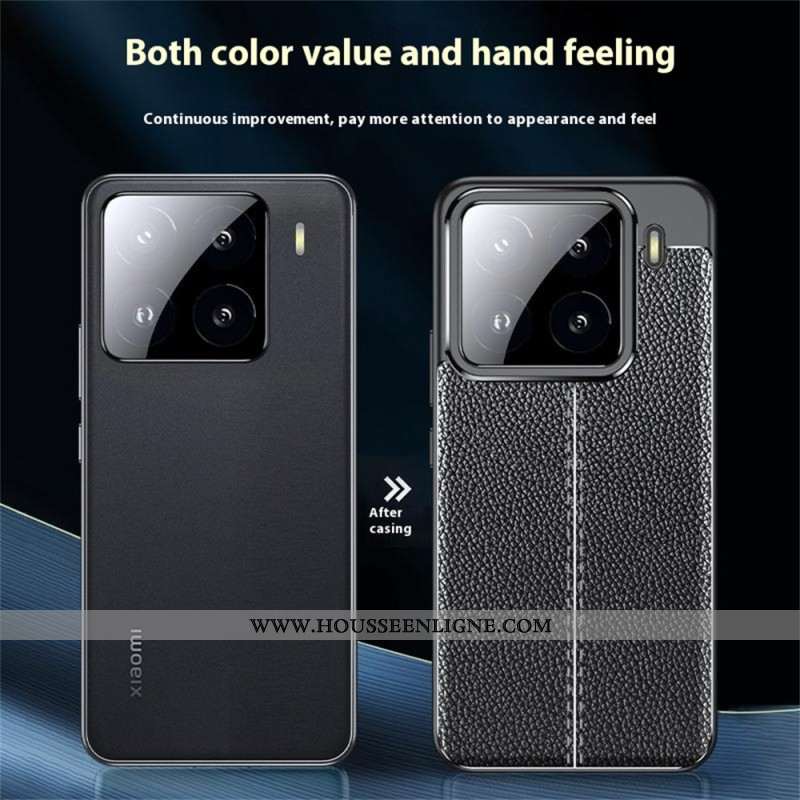 Coque Xiaomi 15 Texture Litchi