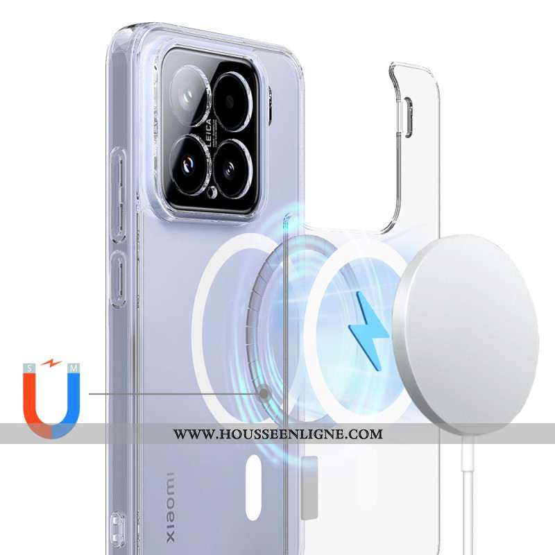 Coque Xiaomi 15 Transparente Compatible MagSafe