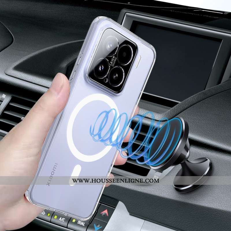 Coque Xiaomi 15 Transparente Compatible MagSafe