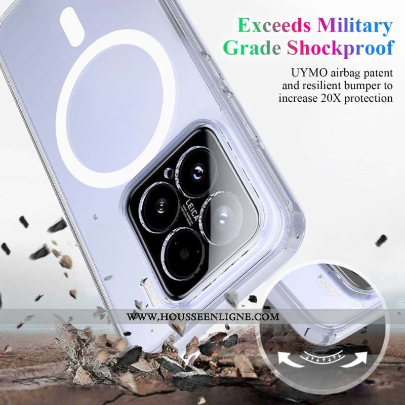 Coque Xiaomi 15 Transparente Compatible MagSafe
