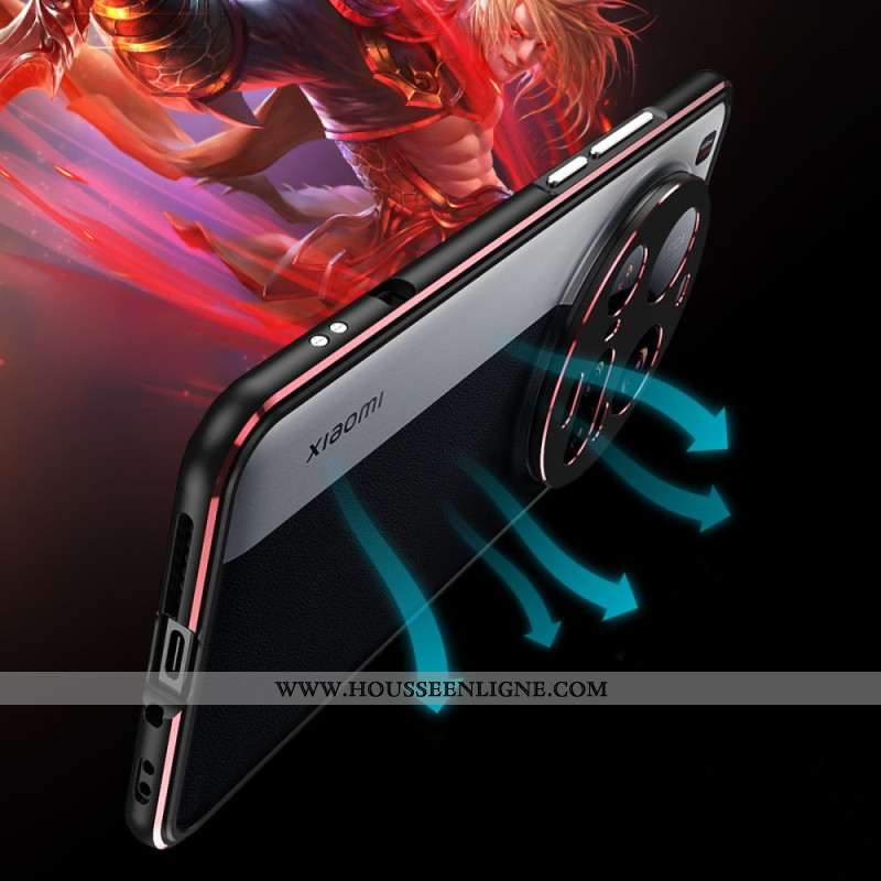 Coque Xiaomi 15 Ultra Bumper avec Protection d'Objectif