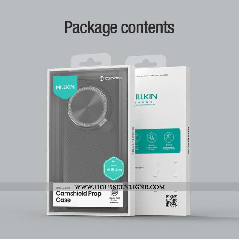 Coque Xiaomi 15 Ultra Camshield Prop Series NILLKIN