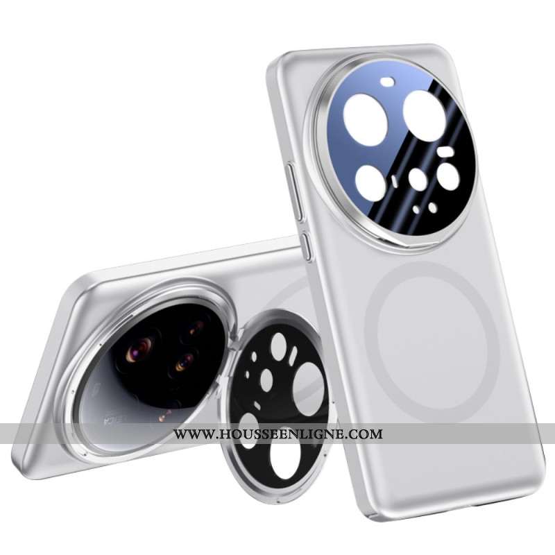 Coque Xiaomi 15 Ultra Compatible MagSafe Alliage avec Support