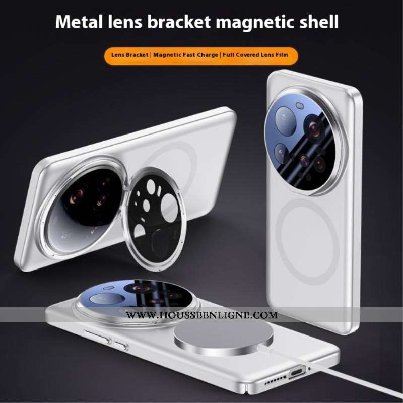 Coque Xiaomi 15 Ultra Compatible MagSafe Alliage avec Support