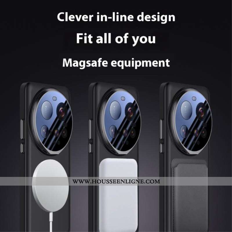 Coque Xiaomi 15 Ultra Compatible MagSafe Alliage avec Support